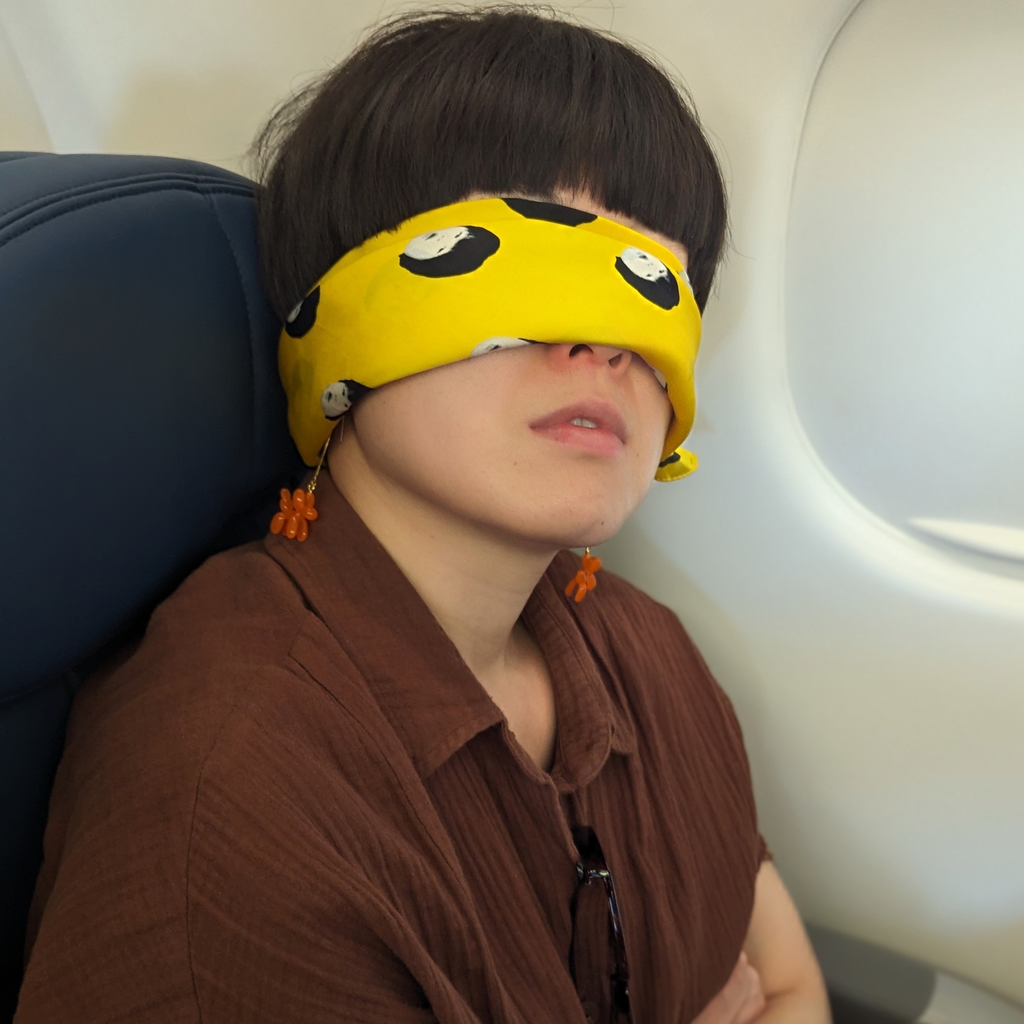 Baby Atsuko Silk Scarf (Yellow)