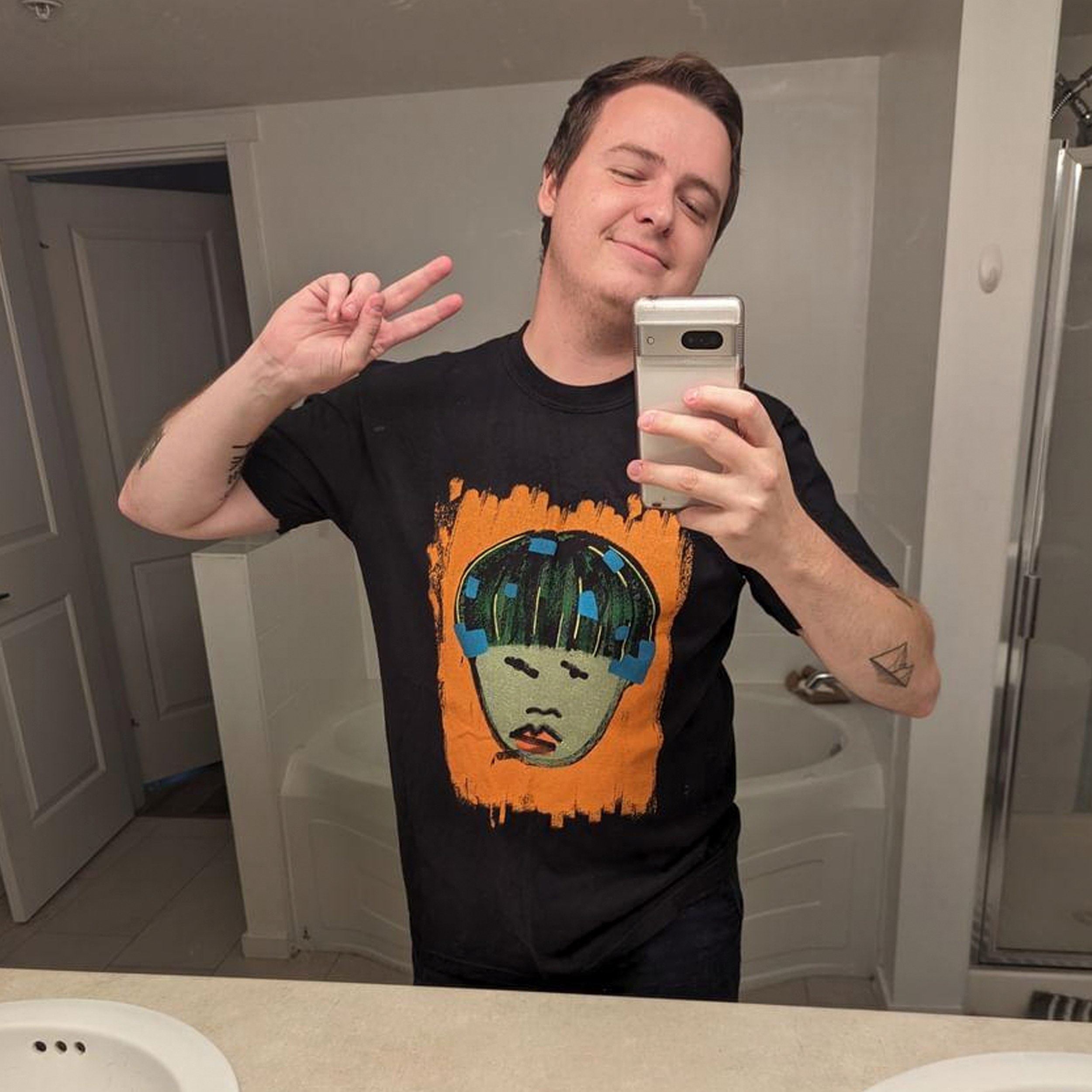 A(r)tsuko T-shirt (Designed by Atsuko's husband and artist Ryan A(r)tsuko T-shirt (Designed by Atsuko's husband and artist Ryan