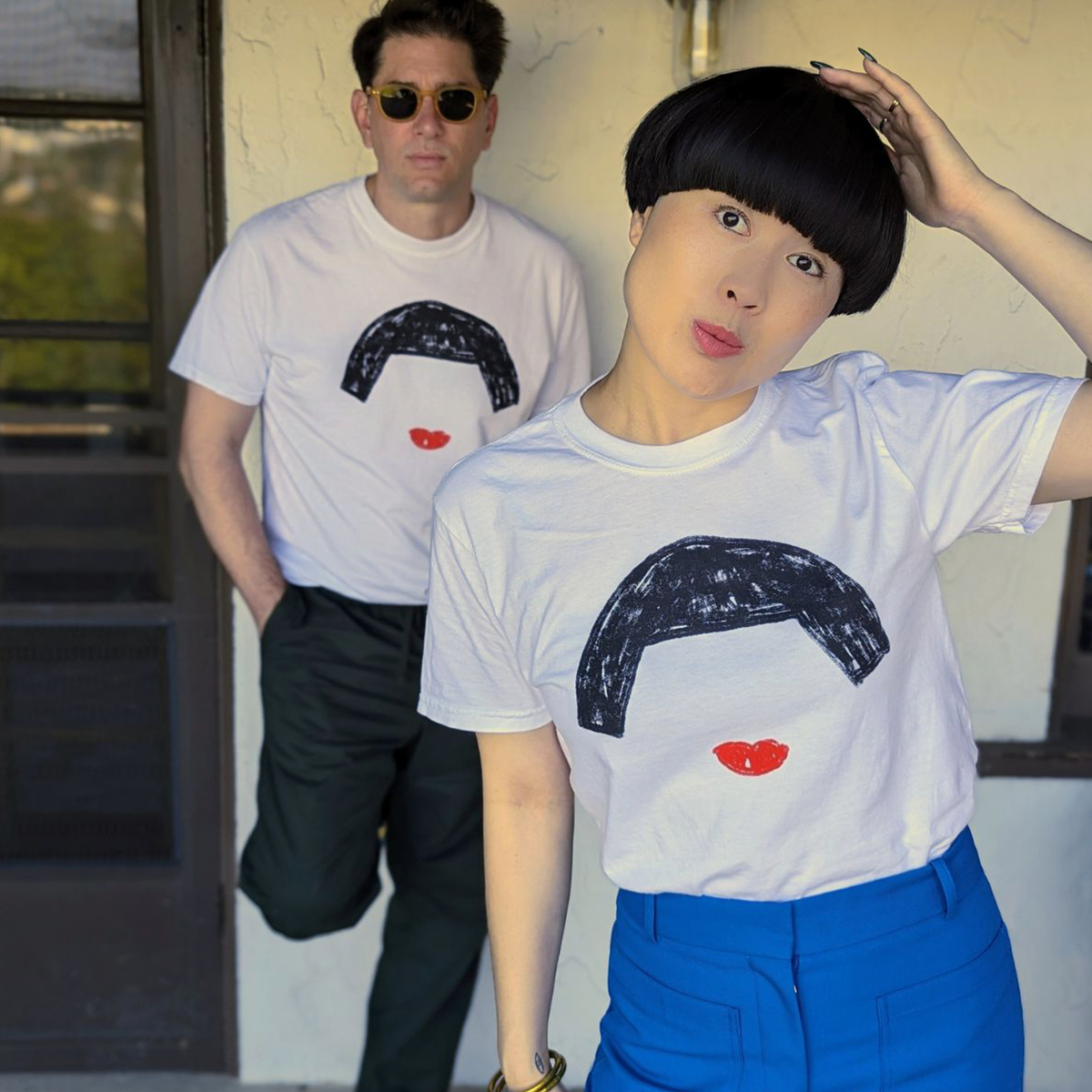 ATSUKO .Mです！ Essence of Atsuko T-shirt (Designed by Atsuko's husband and artist