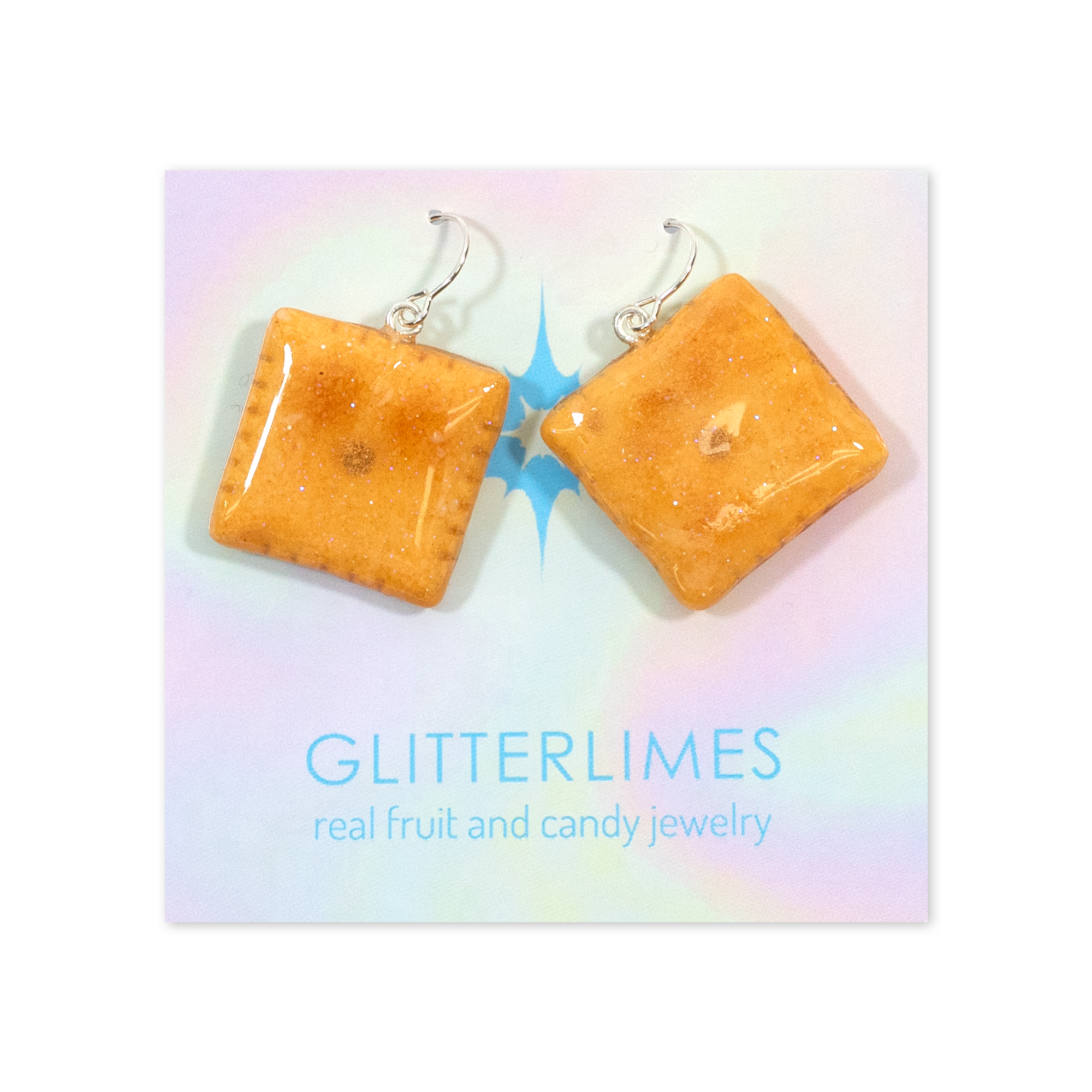 Atsuko X Glitter Limes - Cheeze It Earrings