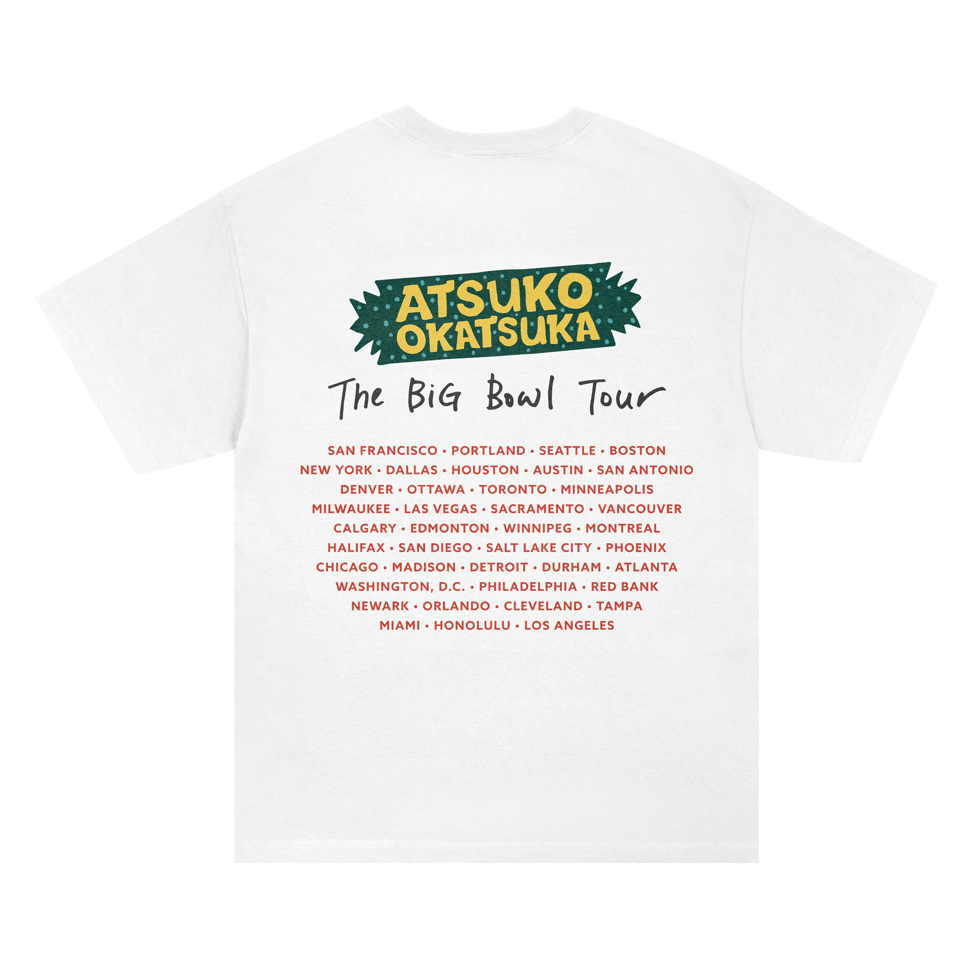 Big Bowl 2025 Tour T-shirt